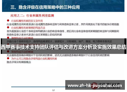西甲赛事技术支持团队评估与改进方案分析及实施效果总结